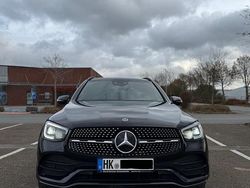 Schwarz Gebraucht 2019 Mercedes GLC400d AMG line SUV | 27.990 €