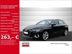 Mythosschwarz metallic Gebraucht 2024 Audi A3 Sportback e-tron Ambiente Limousine | 35.740 € (Teuer)