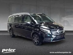 Schwarz obsidianschwarz Gebraucht 2024 Mercedes V300 Avantgarde Van / Kleinbus | 79.900 € (Teuer)