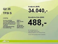 Daytonagrau perleffekt Gebraucht 2025 Audi Q2 S-Line SUV | 34.040 € (Fairer Preis)