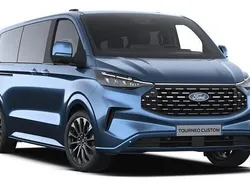 Chroma blau Neu 2025 Ford Tourneo Custom Titanium X Van / Kleinbus | 53.990 € (Fairer Preis)