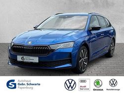 Blau Gebraucht 2024 Skoda Octavia SportLine Kombi | 36.990 € (Teuer)