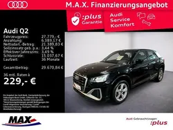 Schwarz Gebraucht 2024 Audi Q2 S-Line SUV | 27.779 € (Fairer Preis)