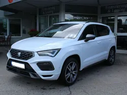 Weiß ("nevada" weiss) grau (stoff) Gebraucht 2020 Seat Ateca 4Drive SUV | 26.990 € (Fairer Preis)
