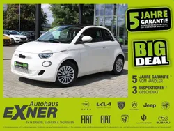 Arktis weiß Gebraucht 2023 Fiat 500e Cabrio | 23.900 € (Fairer Preis)