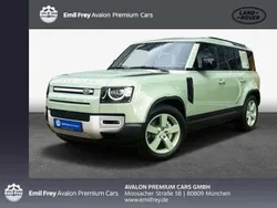 Grasmere green metallic Gebraucht 2022 Land Rover Defender 75th Limited Edition SUV | 95.498 €