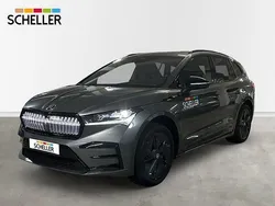 Grau Gebraucht 2024 Skoda Enyaq iV Suite SUV | 53.990 € (Fairer Preis)