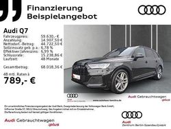 Schwarz Gebraucht 2021 Audi Q7 S-Line SUV | 59.630 € (Teuer)