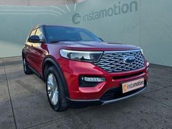 Rot Gebraucht 2022 Ford Explorer Platinum SUV | 55.650 € (Fairer Preis)
