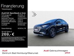 Mythosschwarz metallic Gebraucht 2022 Audi Q4 e-tron SUV | 36.890 € (Fairer Preis)