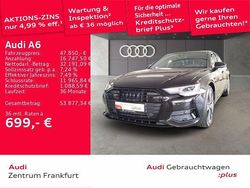 Mythosschwarz metallic/mythoss Gebraucht 2022 Audi A6 Sport Limousine | 47.850 € (Etwas zu teuer)