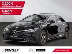 Schwarz Gebraucht 2024 Mercedes EQE350 AMG Limousine | 53.580 € (Fairer Preis)