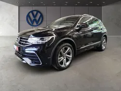Schwarz / deep black perleffekt Gebraucht 2021 VW Tiguan R-line SUV | 32.950 € (Guter Preis)