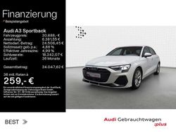 Arkonaweiß Gebraucht 2024 Audi A3 Business Limousine | 30.888 € (Fairer Preis)