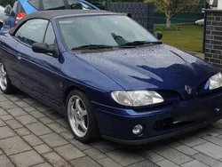 Blau Gebraucht 1998 Renault Mégane Cabriolet Cabrio | 1.999 € (Fairer Preis)