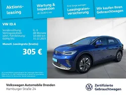 Blue dusk metallic/schwarz Gebraucht 2025 VW ID.4 Pure SUV | 33.990 € (Fairer Preis)