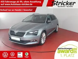 Grau (business grau metallic) Gebraucht 2016 Skoda Superb LAURIN & KLEMENT Kombi | 17.499 € (Superpreis)