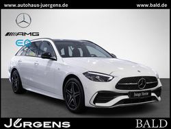 Polarweiß Gebraucht 2025 Mercedes C300e AMG Kombi | 43.780 € (Superpreis)