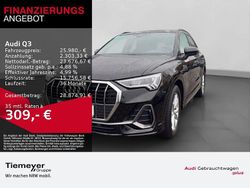 Mythosschwarz metallic Gebraucht 2022 Audi Q3 S-Line SUV | 25.780 € (Guter Preis)