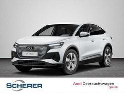 Gletscherweiß metallic (metallic) Gebraucht 2025 Audi Q4 Sportback e-tron Basis SUV | 42.500 € (Superpreis)