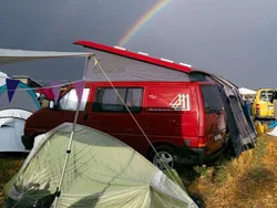Rot Gebraucht 1993 VW T4 California Van | 9.999 €