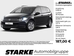 Schwarz (deep black perleffekt) Gebraucht 2024 VW Touran Comfortline Van / Kleinbus | 32.690 € (Fairer Preis)