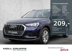Navarrablau (metallic) Gebraucht 2024 Audi Q3 Basis SUV | 32.480 € (Superpreis)