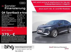 Mythosschwarz metallic Gebraucht 2022 Audi Q4 Sportback e-tron Ambiente SUV | 32.490 € (Guter Preis)
