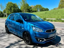 Blau Gebraucht 2018 Mitsubishi Space Star Diamant Edition Limousine | 8.888 € (Fairer Preis)