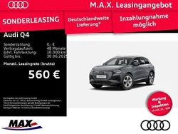 Grau Neu 2024 Audi Q4 e-tron Basis SUV | 49.675 € (Guter Preis)