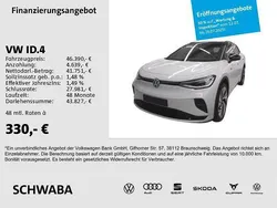 Gletscherweiß metallic Gebraucht 2024 VW ID.4 GTX SUV | 46.390 € (Etwas zu teuer)