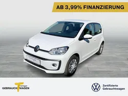Weiß Gebraucht 2021 VW up! move up! Kleinwagen | 10.680 € (Fairer Preis)