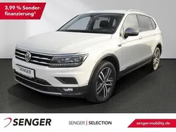 Weiß Gebraucht 2021 VW Tiguan Allspace Highline SUV | 32.180 € (Superpreis)
