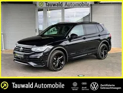 Schwarz (deep black perleffekt) Gebraucht 2023 VW Tiguan Allspace R-line SUV | 41.690 € (Fairer Preis)