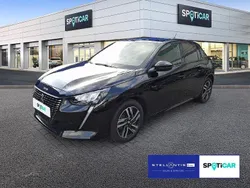 Schwarz Gebraucht 2021 Peugeot 208 Allure Kleinwagen | 14.980 € (Fairer Preis)