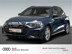 Blau Gebraucht 2024 Audi A3 Sportback S-Line Limousine | 35.830 € (Fairer Preis)
