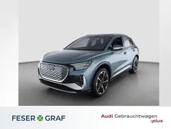 Geysirblau metallic Gebraucht 2024 Audi Q4 e-tron Ambiente SUV | 51.890 € (Teuer)