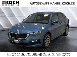 Blau Gebraucht 2021 Skoda Scala Clever Kleinwagen | 21.999 € (Fairer Preis)