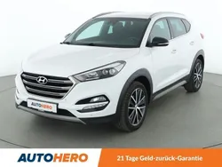 Weiß Gebraucht 2018 Hyundai Tucson Passion Plus SUV | 17.770 € (Fairer Preis)