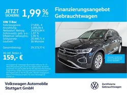Deep black perleffekt Gebraucht 2024 VW T-Roc Style SUV | 27.830 € (Guter Preis)
