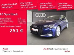 Blau Gebraucht 2024 Audi A3 Sportback Advanced Limousine | 29.895 € (Guter Preis)