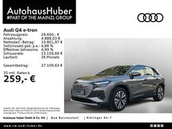 Taifungrau metallic Gebraucht 2021 Audi Q4 e-tron Ambiente SUV | 24.690 € (Guter Preis)