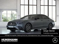 Selenitgrau metallic Gebraucht 2022 Mercedes E300 AMG Limousine | 42.888 € (Fairer Preis)