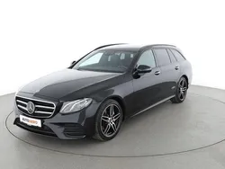 Schwarz Gebraucht 2018 Mercedes E220 AMG line Kombi | 29.840 € (Fairer Preis)