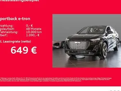 Schwarz Neu 2025 Audi Q4 Sportback e-tron Ambiente SUV | 75.634 €