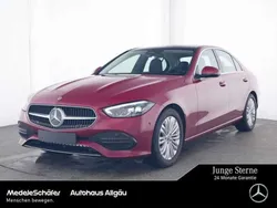 Rot Gebraucht 2024 Mercedes C200 Avantgarde Limousine | 41.470 € (Fairer Preis)