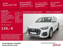 Gletscherweiß metallic Gebraucht 2022 Audi Q5 Ambiente SUV | 35.900 € (Superpreis)