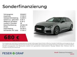 Florettsilber metallic Gebraucht 2023 Audi S6 Ambiente Kombi | 59.848 € (Superpreis)