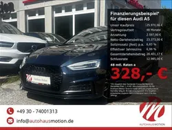 Blau Gebraucht 2017 Audi A5 Sportback S-Line Limousine | 25.970 € (Fairer Preis)