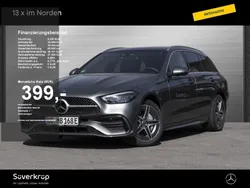 Grau Gebraucht 2023 Mercedes C300e AMG Kombi | 45.850 € (Fairer Preis)